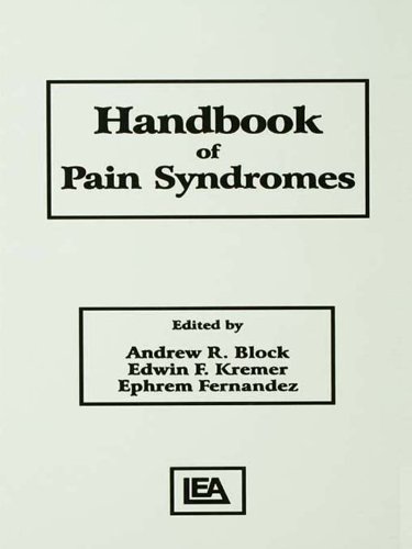 Handbook of Pain Syndromes: Biopsychosocial Perspectives by Psychology Press