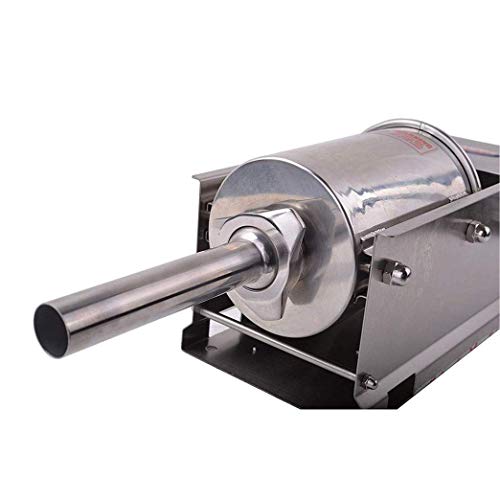 KUANDARGG Wurstfüller Horizontale Wurstfüllhorn 2 Geschwindigkeit Edelstahl Wursthersteller mit 4 Füllstutzen und… – Bild 5