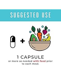 Vegan Digestive Food Enzymes (GMP Certified + Tested) by MaryRuth - Enzyme Complex for Daily Digestion - Over 12 Enzymes Including Amylase, Lipase, Lactase + Cofactor Vitamins & Minerals - 60 Count