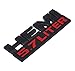 Aimoll 2pcs 5.7 Liter Hemi 3D Logo Decal Emblem for Side Pillar Door Fender Trunk Emblem Badge Plate Decal with Sticker Set for Dodge Charger Ram 1500 Challenger Jeep Grand Cherokee (Black)