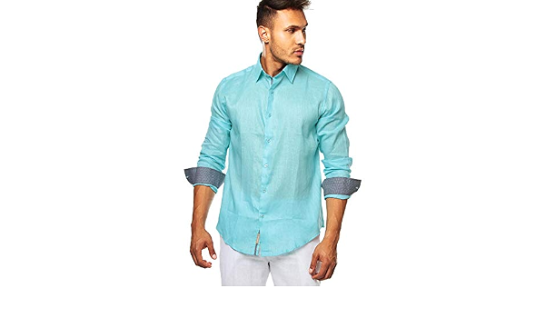 Jon Sonen Camisa Lino Básica Manga 