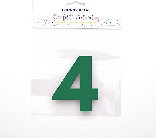 Birthday Shirt 4 Decal, Green Matte