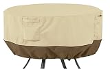 Classic Accessories Veranda Round Patio Table Cover, Large