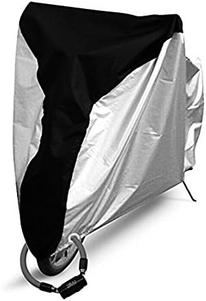 Yougai Bike Cover Outdoor Bicycle Cover Waterproof Dust Wind Proof with Lock Hole, Road Bike, Mountain Bike