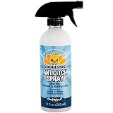 NEW Anti Itch Oatmeal Spray for Dogs and Cats | 100% All Natural Hypoallergenic Soothing Relief for Dry, Itchy, Bitten or Allergic Damaged Skin | Vet and Pet Approved Treatment - 1 Bottle 17oz (503ml)