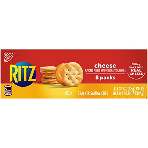 NABISCO RITZ CRACKER SANDWICHES, CHEESE, 10.8 OZ
