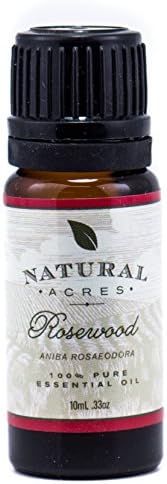 New! Rosewood Essential Oil - 100% Pure Therapeutic Grade Rosewood Oil by Natural Acres - 10ml