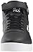Fila Men's Vulc 13 MID Plus 2 Walking Shoe, Black/White, 9.5 D US