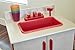 ECR4Kids Birch Pretend Play Kitchen Sink Playset for Daycare, Natural