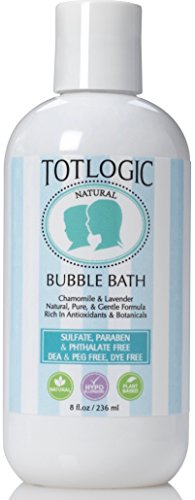 TotLogic Sulfate Free Bubble Bath - 8 fl oz - Gentle & Hypoallergenic