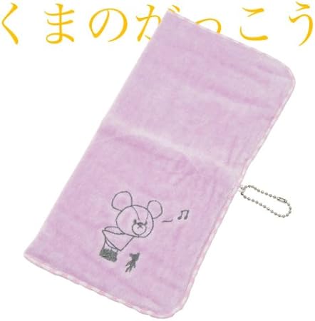 Amazon アイデアタオル ポーチタオル タオルハンカチ ピンク くちぶえ くまのがっこう おもちゃ おもちゃ