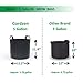 Gardzen 10-Pack 5 Gallon Grow Bags, Aeration Fabric Pots with Handlesthumb 4