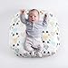 COSMOPLUS Stretchy Newborn Lounger Cover -2 Pack Removable Slipcover,Super Soft Snug Fitted,Heart Pattern