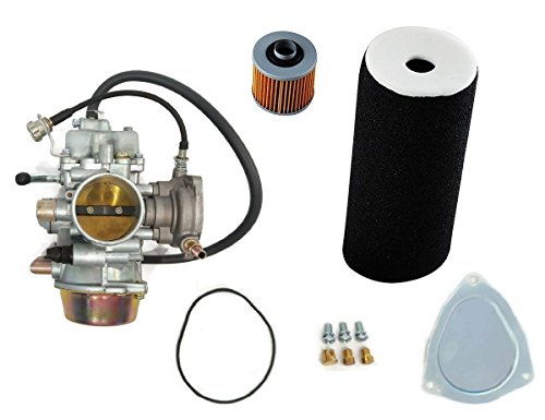 YFM660 Carburetor & Air Filter with Oil Filter fit For Yamaha Grizzly 660 YFM660 2002-2008 Carb - Thumbnail 5