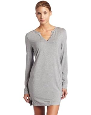 Calvin Klein Women's Essentials Long-Sleeve Night Dress