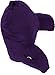 Deluxe Comfort Microsuede Bedrest – Reading and Bed Rest Lounger – Sitting Support Pillow – Soft But Well Stuffed Fiberfill – Backrest Pillow With Arms, Purple