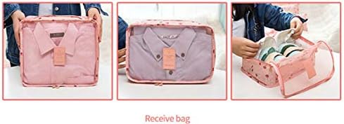 7Pcs Travel Bags Clothes Packing Cube Luggage Organizer with Shoes Bag 4 7Pcs Travel Bags Clothes Packing Cube Luggage Organizer with Shoes Bag