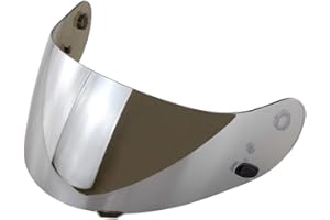 Gigicloud Motorcycle Helmet Lens, Motorcycle Wind Shield Helmet Visor Lens Anti-Fog Motorcycle Wind Shield Lens Anti-Scratch Motorcycle Helmet Visor for HJC CL-16 CL-17 CL-ST CL-SP CS-R1 CS-R2