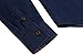 Coofandy Men's Casual Dress Shirt Button Down Shirts,01-dark Blue,X-Large