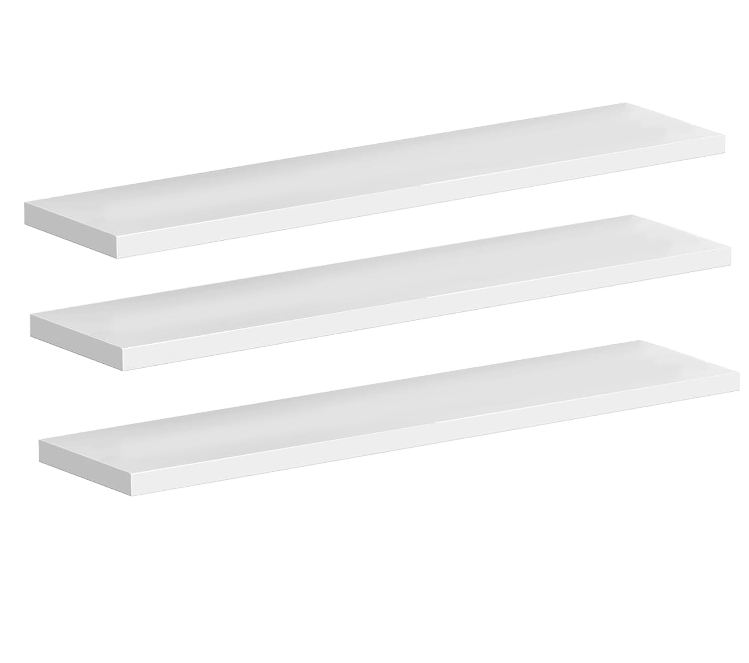 Photo 1 of ASIDECOR Pack 3, Medicine Cabinet Replacement Shelves Suitable for Bathroom Living Room Kitchen Wall Mounted and Hanging Medicine Cabinet, White (12.5 Inch)