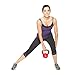Premium Vinyl Dipped Kettle Bell With Introductory Training Dvd by GoFit