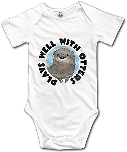 Cute Otter Bodysuit Climb Clothes Romper . Infant Toddler Climb Jumpsuit