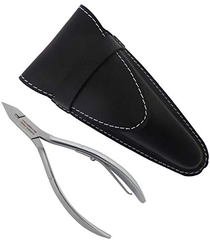 Professional Stainless Steel Ingrown Nail Nipper with Leather Case - Tenartis PRO