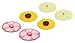 Charles Viancin Drink Covers or X-Small Lids - Set of 6 Hibiscus, Sunflower and Lily Pad