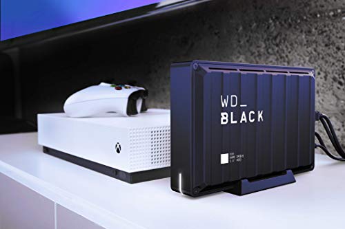 WD_BLACK 8TB D10 Game Drive - Portable External Hard Drive HDD Compatible with Playstation, Xbox, PC, & Mac - WDBA3P0080HBK-NESN