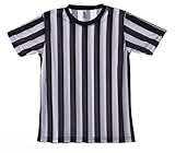 Mato & Hash Children's Referee Shirt Ref Costume Toddlers Kids Teens
