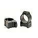 WARNE 1BM CZ 550 Permanently Attached Scope Rings, Solid Steel, Vertically Split, 1 inch, Med Matte