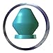 Pyramid Path Rising Pearl Bowling Ball (Purple/Steel Blue, 15lb)