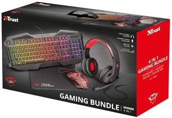 Trust GXT 788RW keyboard Black