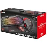 Trust GXT 788RW keyboard Black