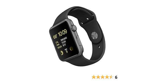 Apple Watch Sport 42 mm - Smartwatch iOS de aluminio en gris espacial  (pantalla 1.65\