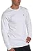 Champion Men's Long Sleeve T-Shirt, White, Large