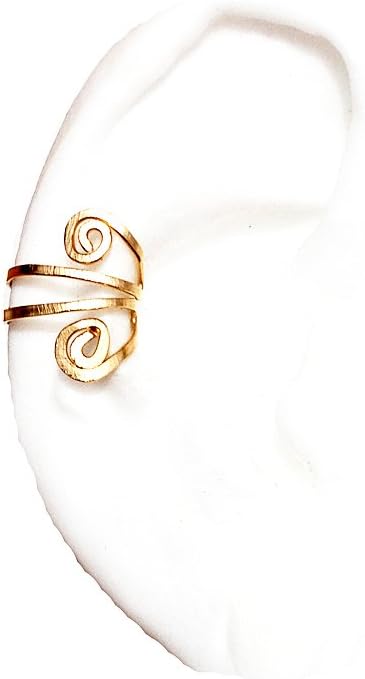 Lux - Handcrafted Gold Filled Wire Ear Cuff