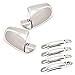 Sizver Chrome Door Mirror + Handles Cover Compatible with 2010-2017 Chevrolet Equinox / 2011-2017 GMC Terrain