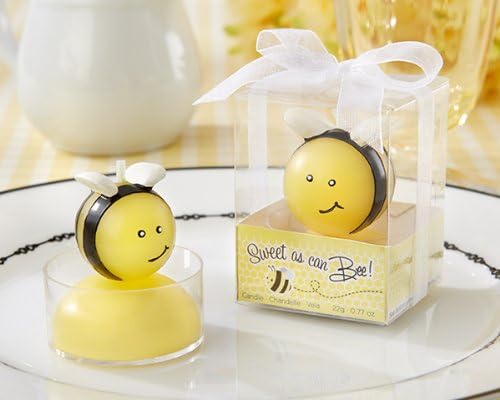 Kate Aspen Sweet as Can Bee! Baby Bee Candle (Set of 4) (12)