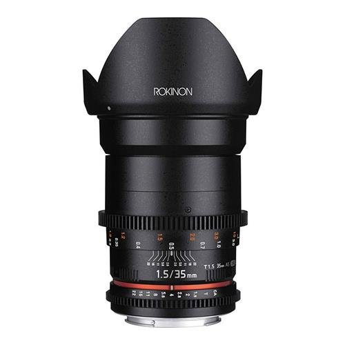 Rokinon Cine DS DS35M-N 35mm T1.5 AS IF UMC Full Frame Cine Wide Angle Lens for Nikon Rokinon Cine DS DS35M-N 35mm T1.5 AS IF UMC Full Frame Cine Wide Angle Lens for Nikon