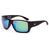 Otis Eyewear Coastin Sunglasses Woodland Matte/L.I.T Polarized Mirror Green
