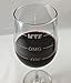 Fineware LOL-OMG-WTF Funny Wine Glass - Finally a Wine Glass for Every Mood! 16 oz Libbey Wine Glass