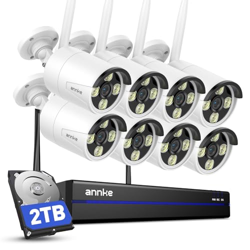ANNKE 16CH 4K NVR 8X 3MP Security Camera System