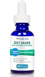 BEST Liquid Diet Weight Loss Formula - Weight Loss Drops Combine Proven Effectiveness of Garcinia Cambogia, Forskolin and Capsicum with African Mango for Rapid Fat Burning Results - 30 Days - 2oz