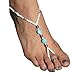 Bestpriceam (TM) Womens Beach Imitation Pearl Barefoot Sandal Foot Jewelry Anklet Chain