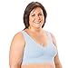 Genie Bra Womens 3 Pack - Wireless Bra for Women, Solid Color Seamless Bra - Pastel - Small