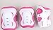 TOPWEL Kid's Roller Blading Wrist Elbow Knee Pads Blades Guard 6 PCS Set