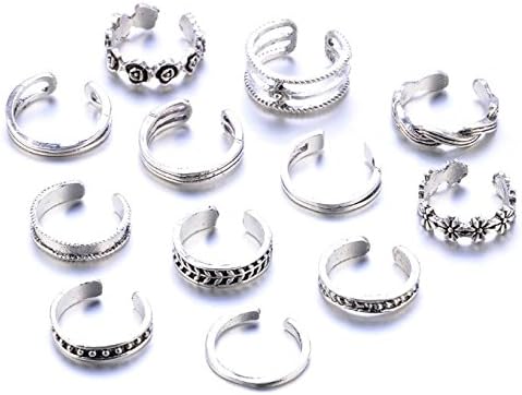 Celebrity Women Fashion Simple Toe Ring Adjustable Foot Beach Jewelry