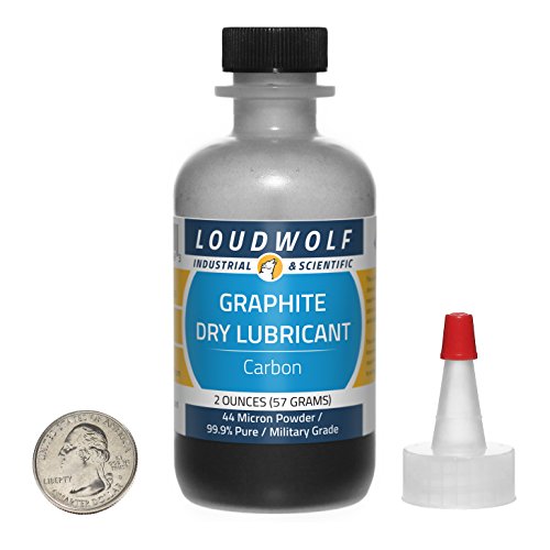 Graphite / 44 Micron Powder / 2 Ounces / 99.9% Pure Military Grade / SHIPS FAST FROM USA