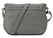 Scarleton Mini Crossbody Shoulder Bag for Women, Ultra Soft Washed Vegan Leather, H187424, Ash Grey
